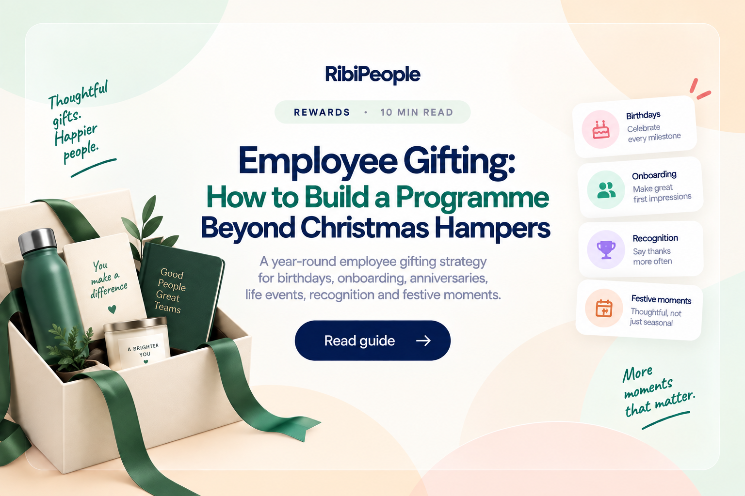 Employee Gifting: How to Build a Programme Beyond Christmas Hampers